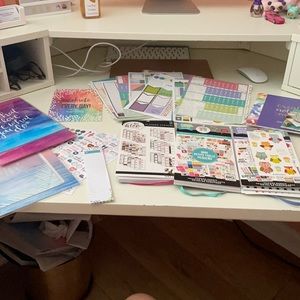 erin condren stuff and other planner stickers